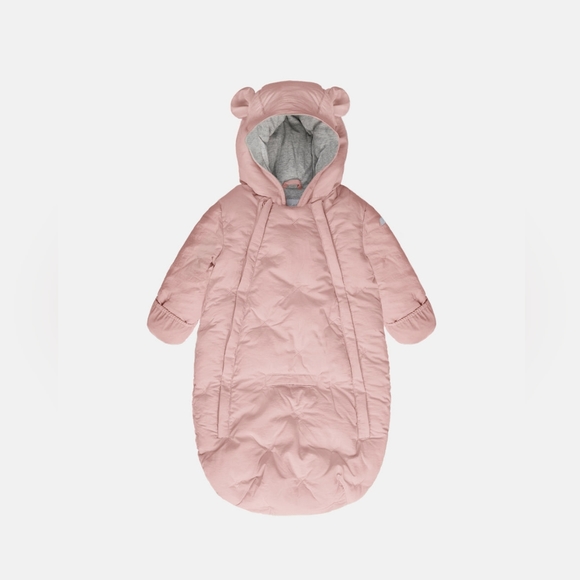7AM Enfant Doudone Airy Bunting Cameo Pink sz 3-6 months NWT - Picture 1 of 4